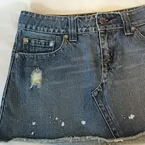 Hydraulic Vintage denim jean skirr - Picture 5 of 6